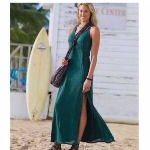 Athleta Elegant Green Women's Dress
